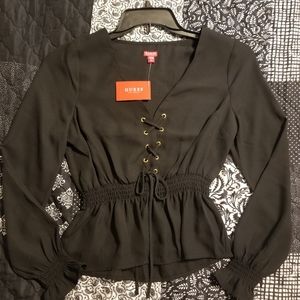 NWT Guess Black Top